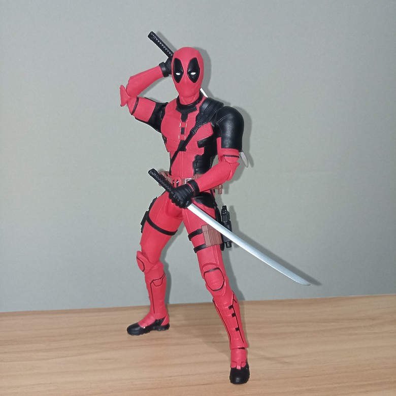 【開箱】ZD TOYS 中動玩具 死侍與金鋼狼-死侍 Deadpool 1/10