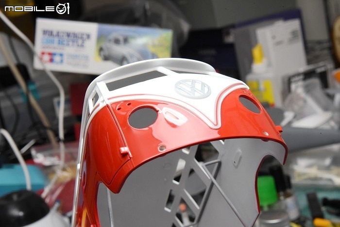 [模型製作記] 福斯麵包車 1/24