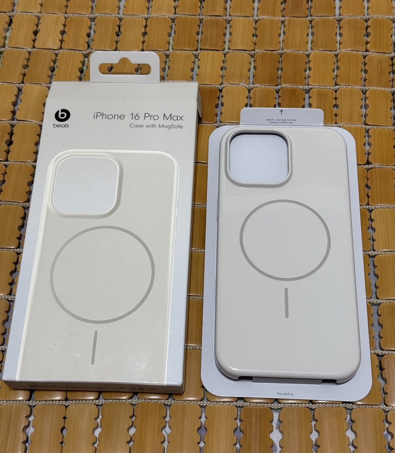 點我看大圖 Beats iPhone 16 Pro Max 保護殼 – 頂峰石色 好看 好搭 按鍵Q彈