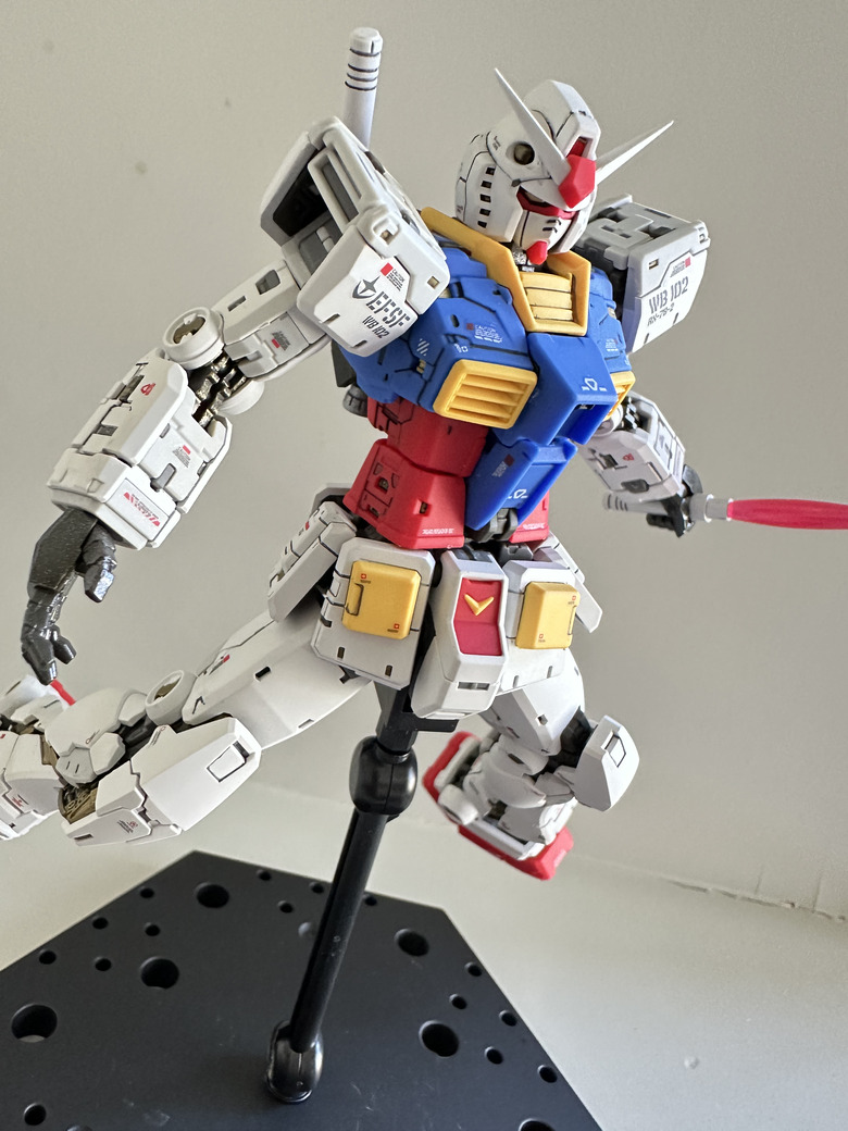 「再忙也要組模型」-RG RX-78-2 2.0 製作分享