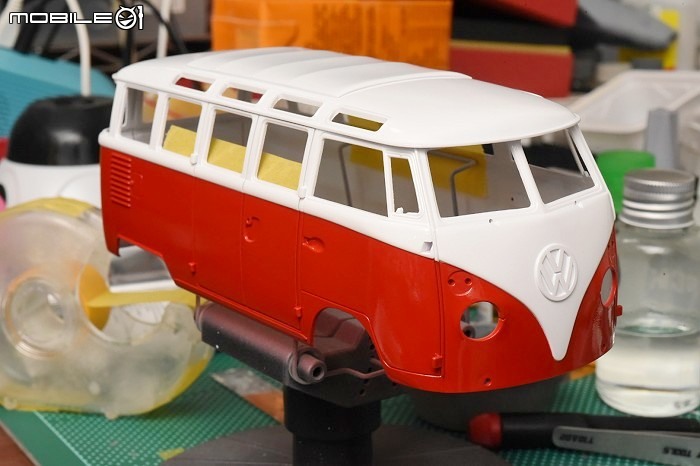 [模型製作記] 福斯麵包車 1/24