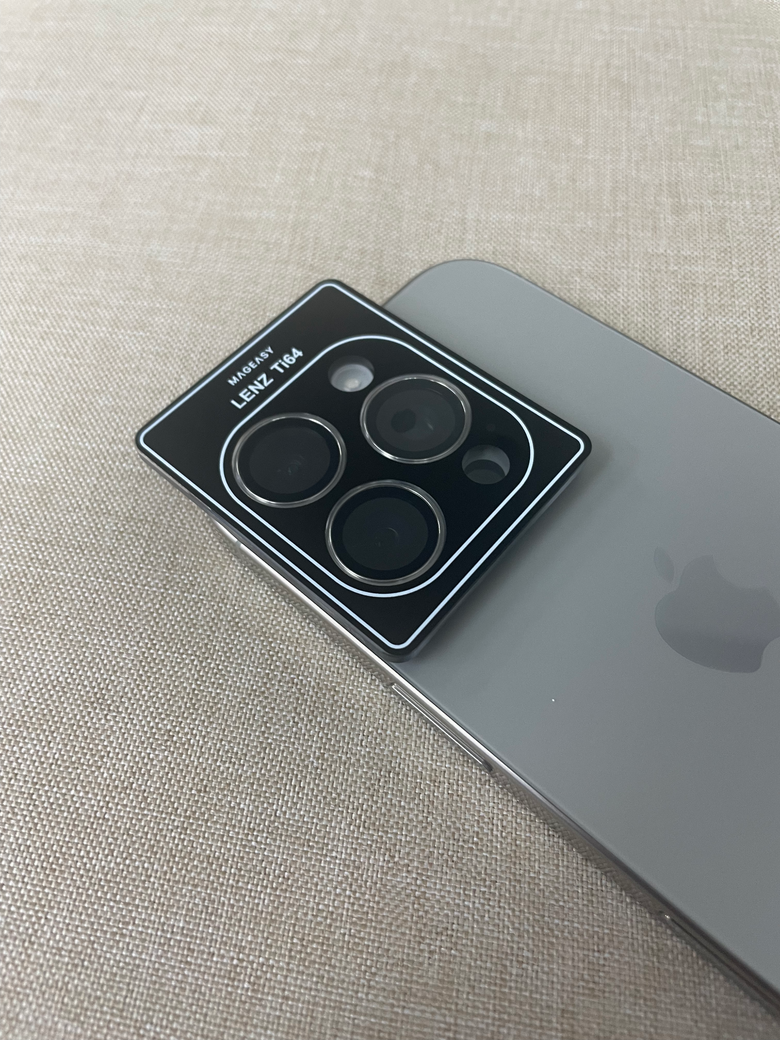 iPhone 16 Pro 鈦色熱騰騰開箱+新手機殼分享