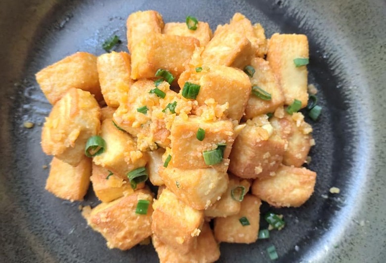 有求必應料理許願池:金沙豆腐