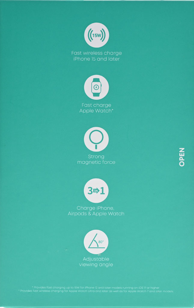 AUKEY MagFusion Z Qi2三合一磁吸折疊式旅行無線充電盤開箱