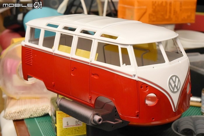 [模型製作記] 福斯麵包車 1/24