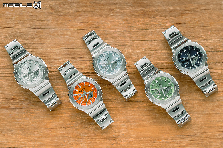 G-SHOCK G-STEEL GM-2110D 體驗報告｜強化金屬光澤、色彩更繽紛！