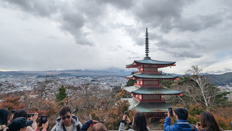 點我看大圖 河口湖 富士山