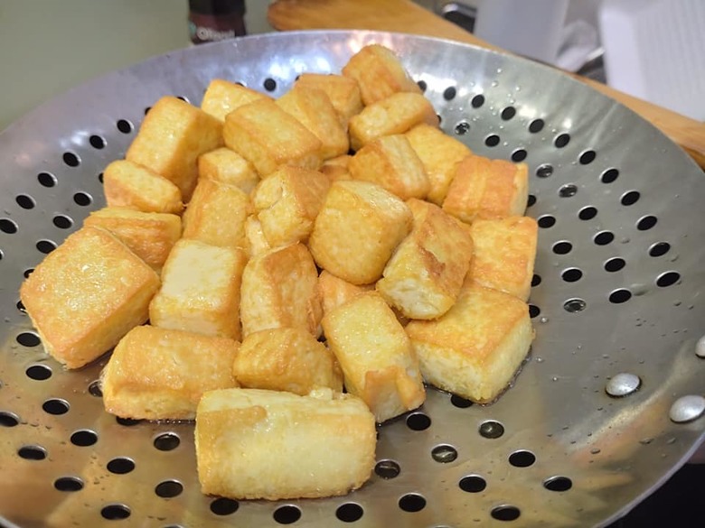 有求必應料理許願池:金沙豆腐