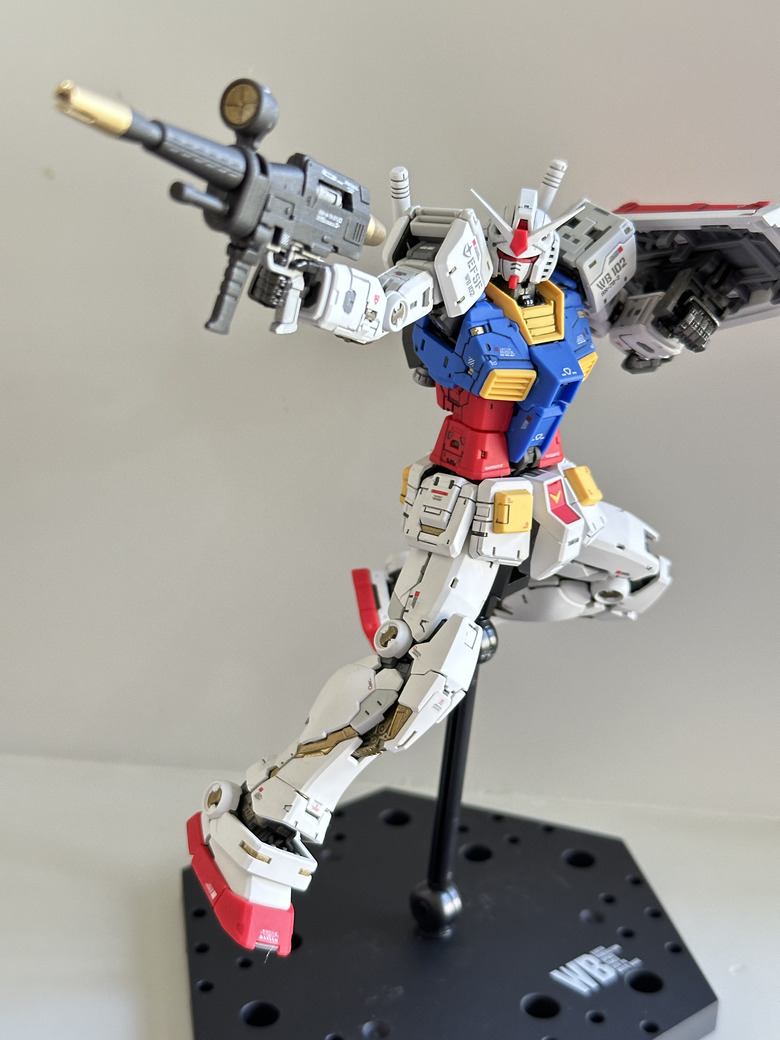 「再忙也要組模型」-RG RX-78-2 2.0 製作分享