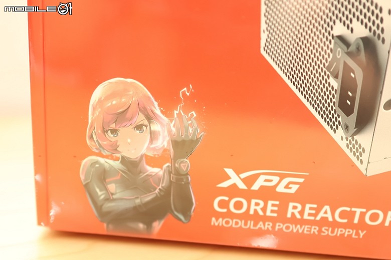 點我看大圖 開箱 XPG CORE REACTOR II 850W 白色版