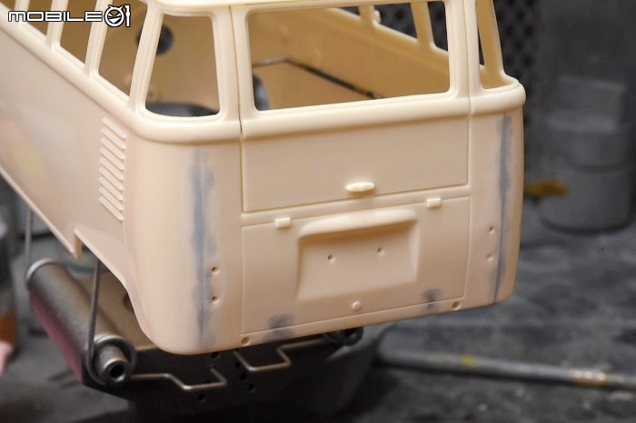 [模型製作記] 福斯麵包車 1/24