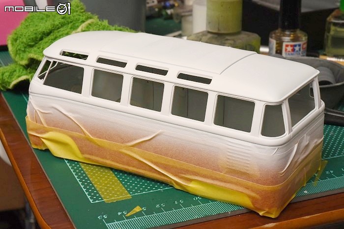 [模型製作記] 福斯麵包車 1/24