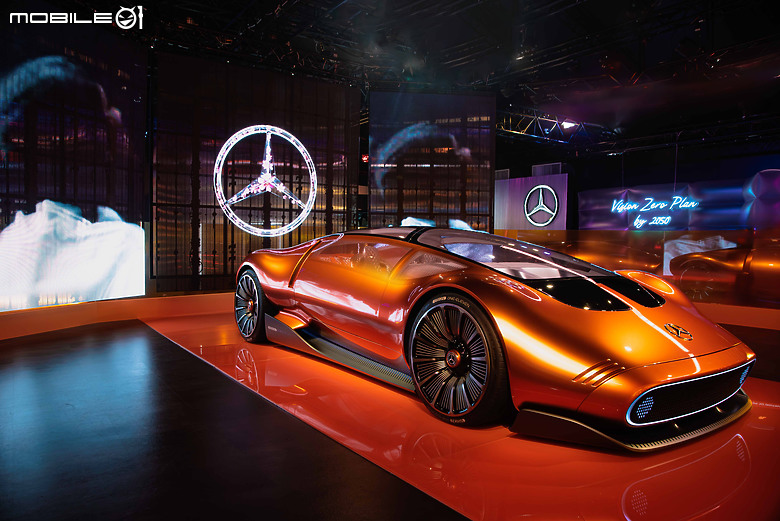 坐進概念車的奇幻體驗！與Mercedes-Benz Vision One-Eleven的近距離接觸！