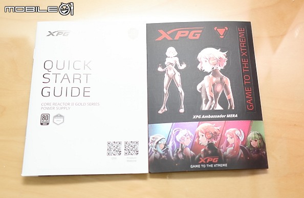 點我看大圖 開箱 XPG CORE REACTOR II 850W 白色版