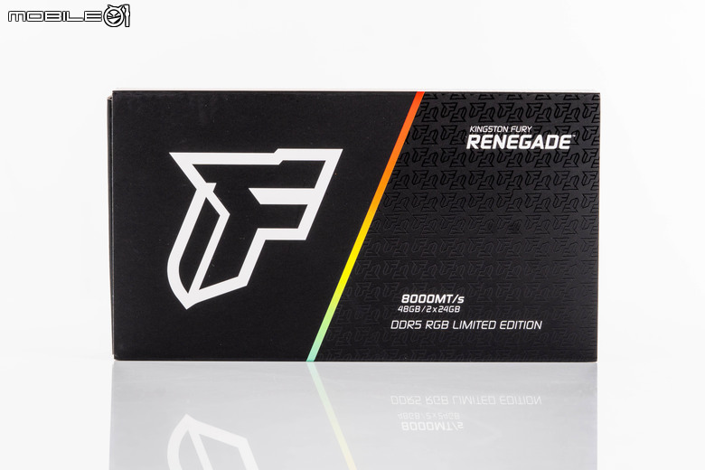 Kingston FURY Renegade RGB DDR5-8000 Limited 限定版記憶體開箱實測 兼具炫目外型與高效傳輸的頂尖選擇
