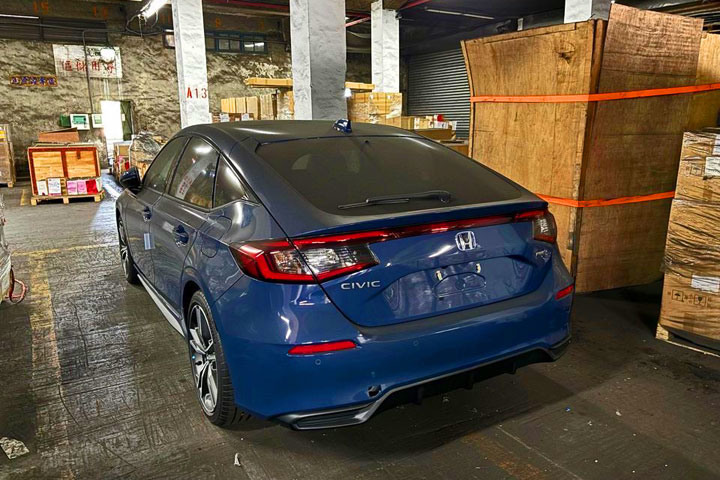 有望2025年中旬推出、外觀細節修飾，Honda小改款Civic e:HEV國內捕獲