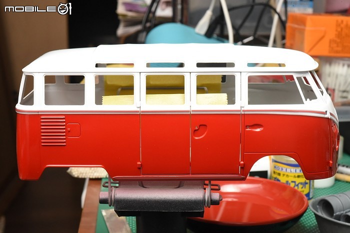 [模型製作記] 福斯麵包車 1/24