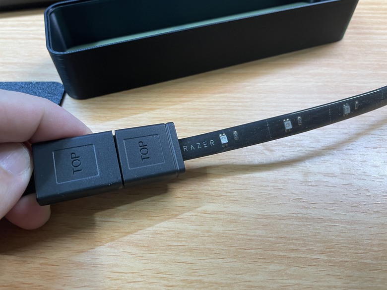 點我看大圖 為了 Razer Chroma 能付出多少的愛 - Razer Chroma ARGB 控制器與自製 Chroma 信仰裝飾燈