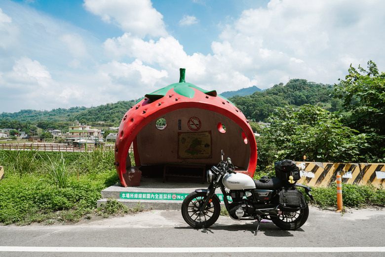 【CB350RS】五極點環島，但只環一半