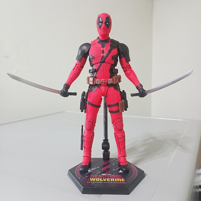 【開箱】ZD TOYS 中動玩具 死侍與金鋼狼-死侍 Deadpool 1/10