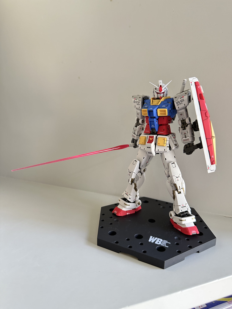 「再忙也要組模型」-RG RX-78-2 2.0 製作分享