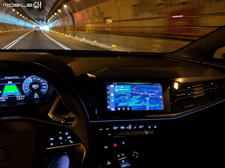 Audi Q4 Sportback e-tron 55 quattro S line 試駕|長距離電耗實測、質感與實用兼具的帥氣電動休旅車!
