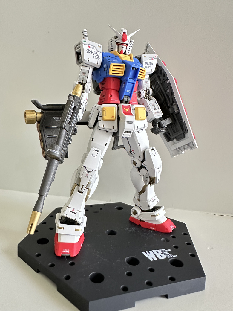 「再忙也要組模型」-RG RX-78-2 2.0 製作分享