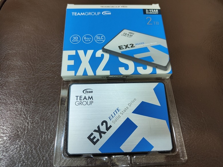 TeamGroup 十銓 EX2 2.5吋 SATA3 2TB SSD 固態硬碟 測試心得分享!
