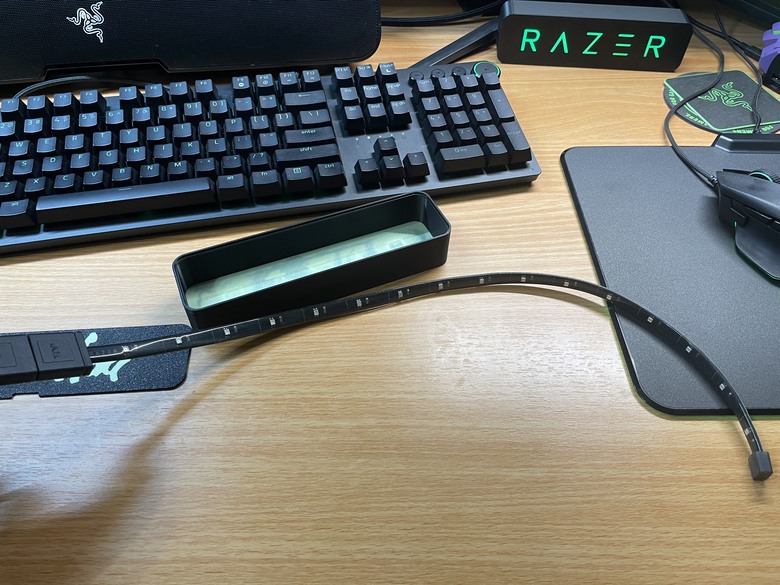 點我看大圖 為了 Razer Chroma 能付出多少的愛 - Razer Chroma ARGB 控制器與自製 Chroma 信仰裝飾燈