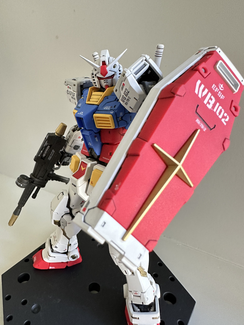 「再忙也要組模型」-RG RX-78-2 2.0 製作分享