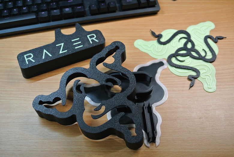 點我看大圖 為了 Razer Chroma 能付出多少的愛 - Razer Chroma ARGB 控制器與自製 Chroma 信仰裝飾燈