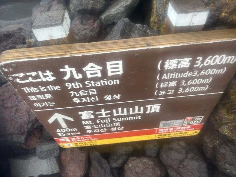 挑戰「珊珊」來遲的富士山登頂全紀錄( 下集 )
