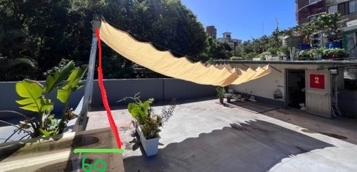 頂樓加防曬網的支柱鎖紅磚牆，膨脹螺絲會咬不住嗎？