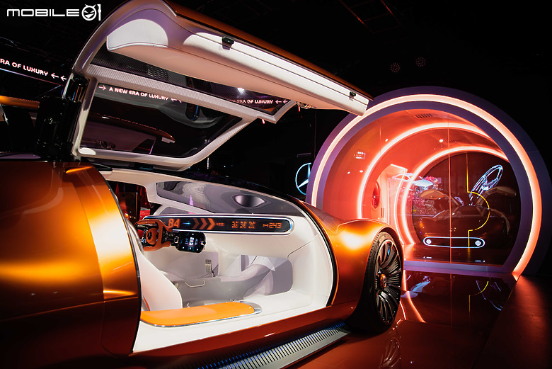 坐進概念車的奇幻體驗！與Mercedes-Benz Vision One-Eleven的近距離接觸！