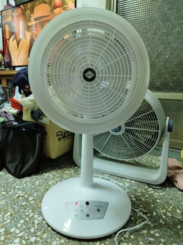 開箱順光循環扇-SK-300RS-DC倍增風量DC循環扇