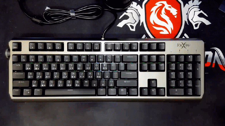 開箱｜【FOXXRAY 狐鐳】FXR-HKM-91 闇夜 RGB 智慧旋鈕機械鍵盤 - 內建多功能智慧旋鈕，無論是遊戲、工作都適用之作！