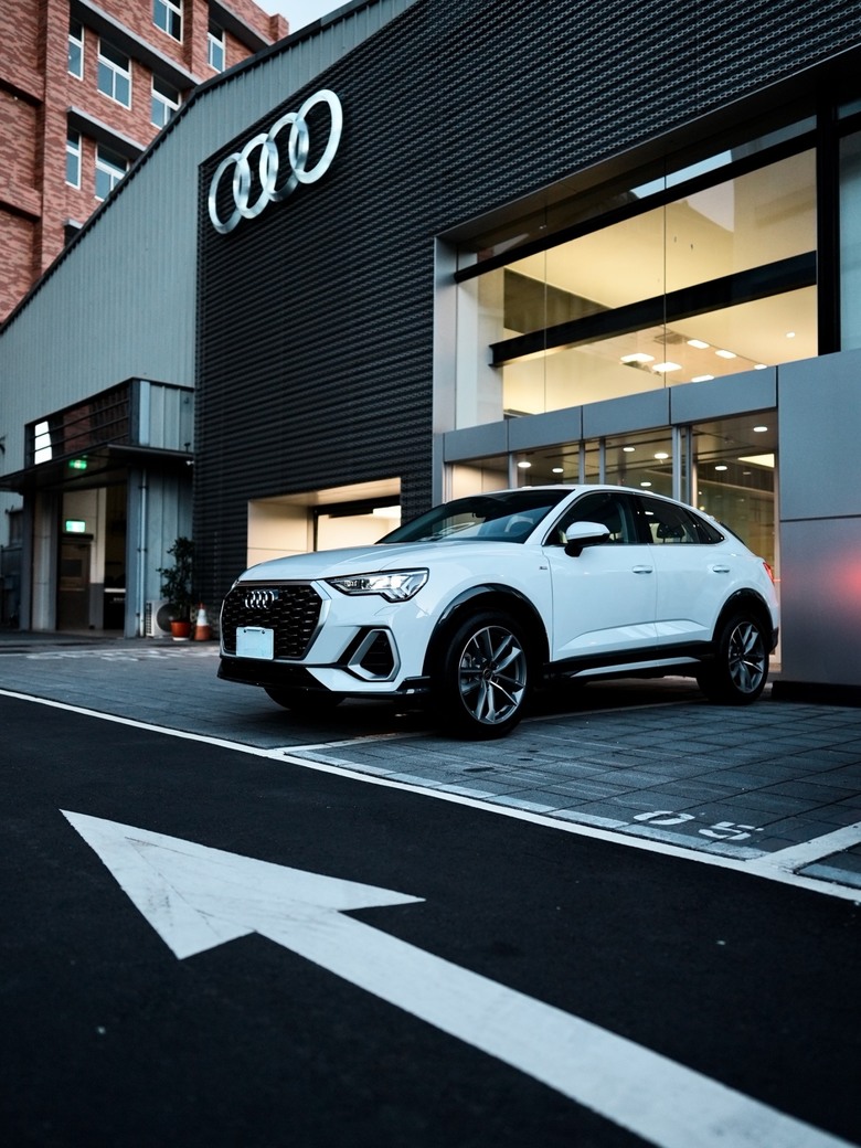 Q3 Sportback 35 TFSI S line 金屬冰川白