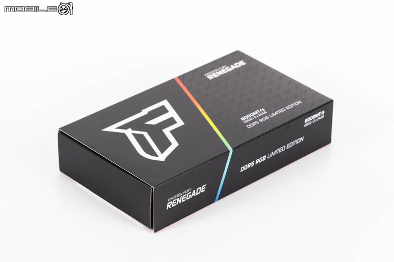 Kingston FURY Renegade RGB DDR5-8000 Limited 限定版記憶體開箱實測 兼具炫目外型與高效傳輸的頂尖選擇
