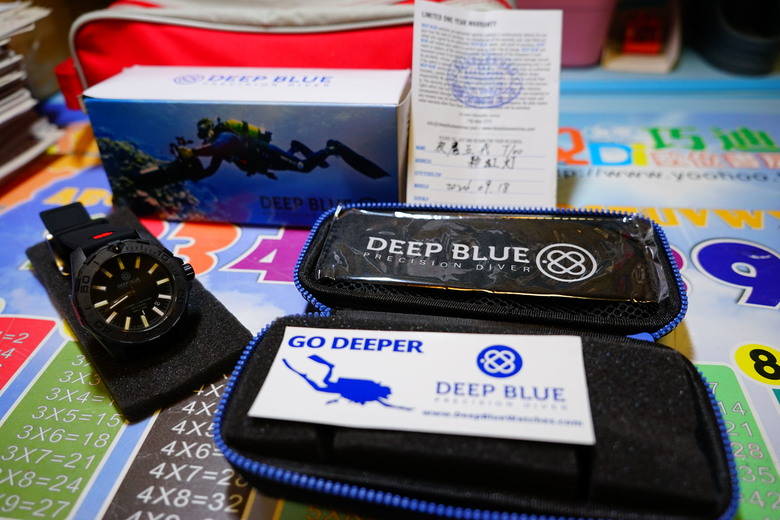 分享Deepblue 氚氣錶