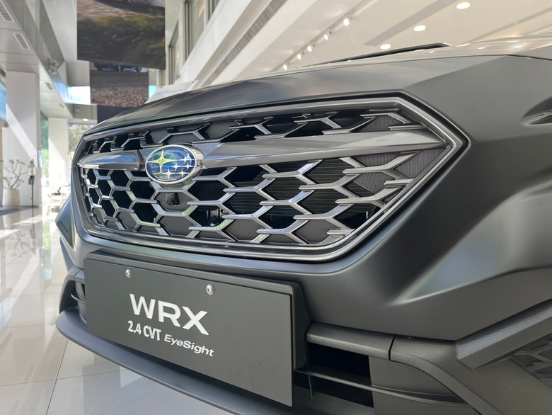 WRX潮黑科技版現場賞車分享