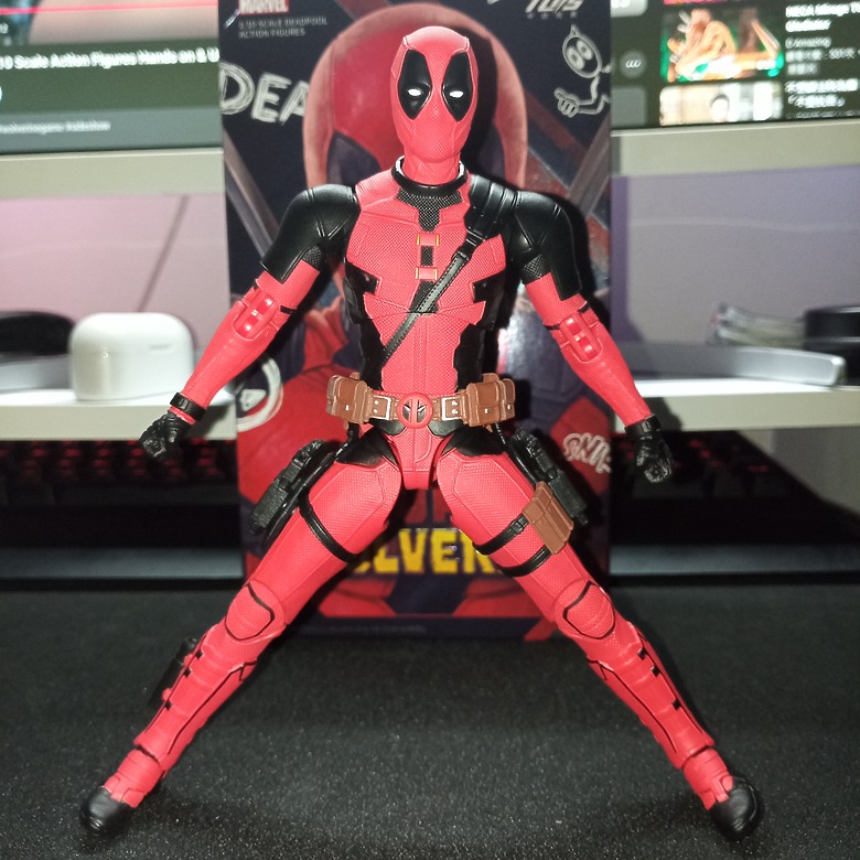 【開箱】ZD TOYS 中動玩具 死侍與金鋼狼-死侍 Deadpool 1/10