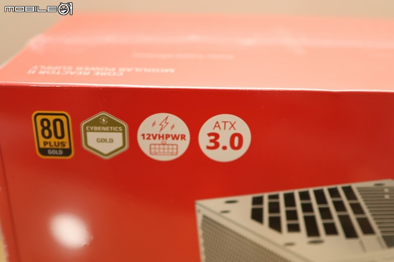 點我看大圖 開箱 XPG CORE REACTOR II 850W 白色版