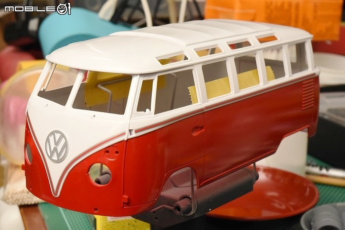 [模型製作記] 福斯麵包車 1/24