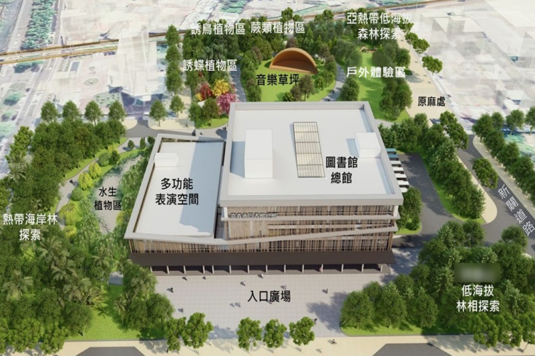 你要家樂福？還是要圖書總館？
