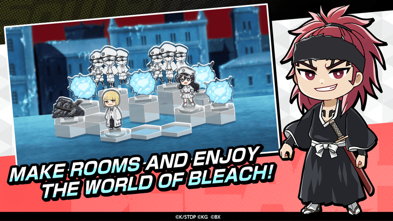 《BLEACH Soul Puzzle》 9月24日 全球上市 電視動畫 少年Jump漫畫《BLEACH 死神》推出首款三消益智遊戲 | 經典場景 熟悉的角色 化身為可愛的迷你尺寸陸續登場