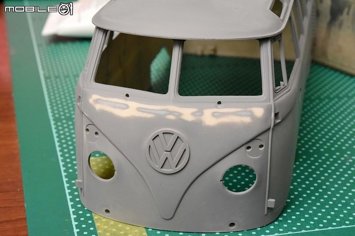 [模型製作記] 福斯麵包車 1/24