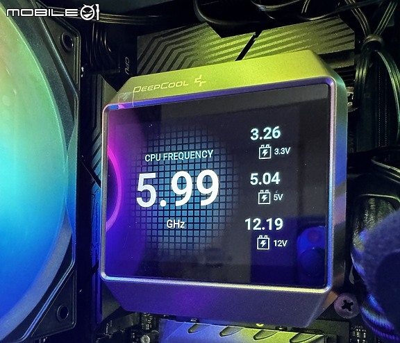 點我看大圖 內建陀螺儀 DEEPCOOL 九州風神 MYSTIQUE 360 ARGB