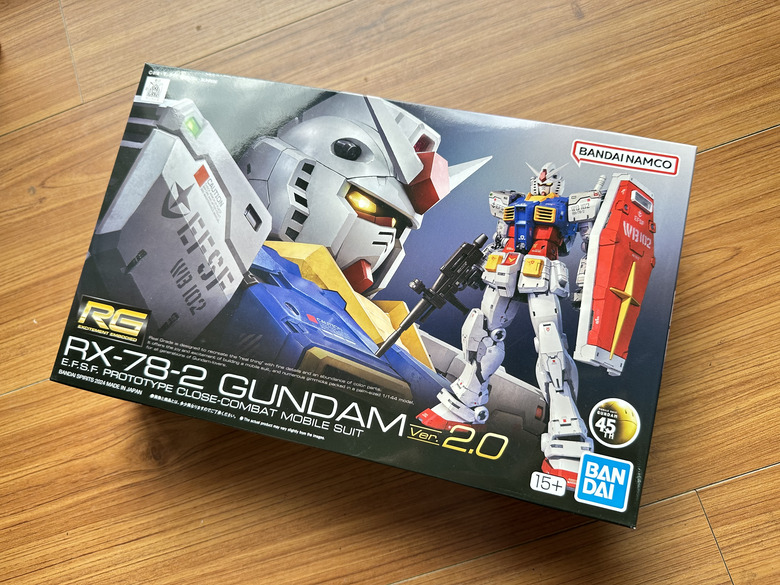 「再忙也要組模型」-RG RX-78-2 2.0 製作分享