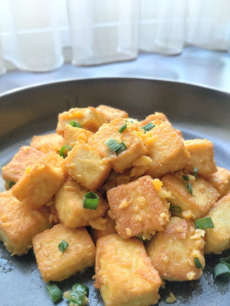 有求必應料理許願池:金沙豆腐