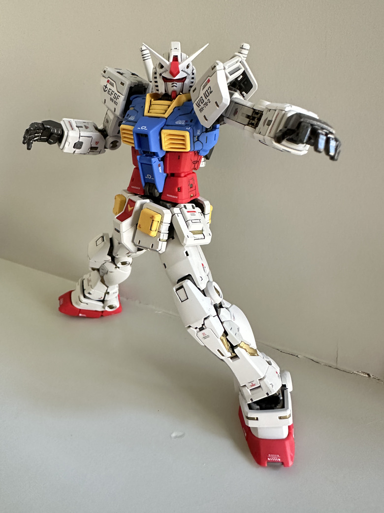「再忙也要組模型」-RG RX-78-2 2.0 製作分享